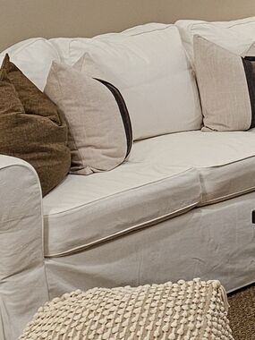 IKEA Ektorp 3.5 Couch COVER ONLY (Discontinued) FREE Shipping